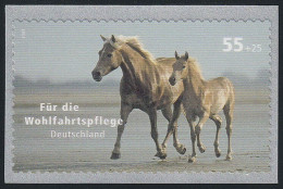 2635 Pferde SELBSTKLEBEND Aus Rolle - 10 Einzelmarken, Alle Postfrisch ** / MNH - Neufs