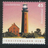 2409 Leuchtturm Greifswalder Oie, 10 Einzelmarken, Alle Postfrisch ** / MNH - Unused Stamps
