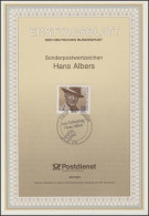 ETB 38/1991 Hans Albers, Schauspieler - 1991-2000