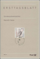 ETB 44/1997 Heinrich Heine, Dichter - 1991-2000
