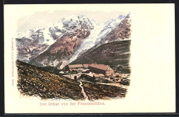 Cartolina Franzenshöhe, Blick Auf Den Ortler  - Otros & Sin Clasificación