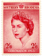 RHODESIA MERIDIONALE, SOUTHERN RHODESIA, ELISABETTA II, 1953, NUOVI (MNH**) Mi:GB-SR 79, Scott:GB-SR 80, Yt:GB-SR 77 - Rhodesia Del Sud (...-1964)