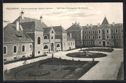 AK Hajmáskér, Hof Des Commando-Gebäudes  - Hungary