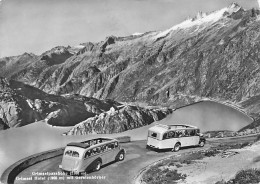 Grimselpasshöhe Grimsel Hotel Mit Gerstenhörner  Cars Postaux Car Postal Bus   ( 10x 15) - Guttannen