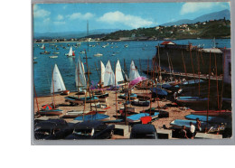 CIBOURE SOCOA 64 - La Baie Au Fond St Jean De Luz Et Les Pyrénées 1976 Bateau Voilier  - Ciboure