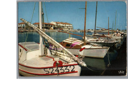 NARBONNE PLAGE 11 - La Côte Des Roses Le Port Bateau Voilier 1969 - Narbonne