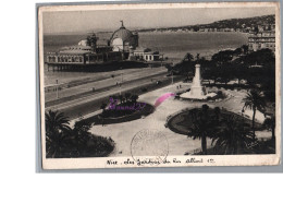 CPA - NICE 06 - Vue Generale Sur Les Jardins Du Roi Albert 1er 1937 - Parks