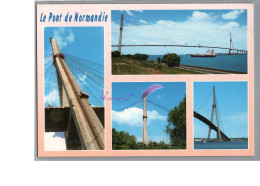 LE PONT DE NORMANDIE - Multivue Passage D'un Bâteau Vue Generale  - Sonstige & Ohne Zuordnung