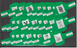 Reeks   378   Speelkaarten    1-24  ,24  Stuks Compleet   , Sigarenbanden Vitolas , Etiquette - Anelli Da Sigari
