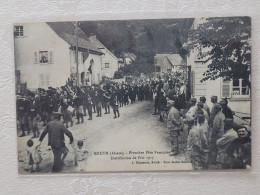 Kruth , Premiére Fête Française , Distribution De Prix 1915 - Sonstige & Ohne Zuordnung