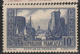 France N° 261 ** Port De La Rochelle - Unused Stamps