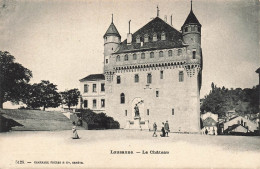 SUISSE - Lausanne - Vue Sur Le Château - Animé - Vue Générale - Carte Postale Ancienne - Lausanne