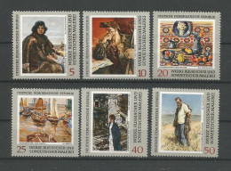 DDR 1969 Paintings Y.T. 1221/1226 ** - Unused Stamps