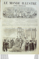 Le Monde Illustré 1867 N°514 Portugal Acores Ponta Delgada Pologne Prague Neuilly (92) - 1850 - 1899