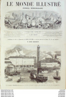 Le Monde Illustré 1867 N°520 St Domingue Santo Domingo Italie Riva Lac De Garde - 1850 - 1899