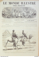 Le Monde Illustré 1867 N°528 Méharis Algériens  égyptiens Morvan (58) Cottage Anglais - 1850 - 1899