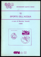 ITALIA 1986 - MAURIZIO TECARDI: ANNULLAMENTI SPORTIVI ITALIANI - SPORTS DELL'ACQUA - CANOEING / ROWING / SAILING / SURF - Andere & Zonder Classificatie