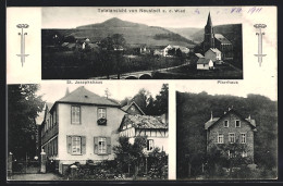 AK Neustadt A.d. Wied, Totalansicht, Pfarrhaus Und St. Josephshaus  - Neustadt (Weinstr.)