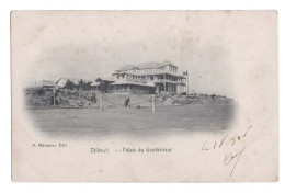 DJIBOUTI - 1906 - Palais Du Gouverneur - Cachet Et Timbre COTE FRANCAISE DES SOMALIS - Gibuti