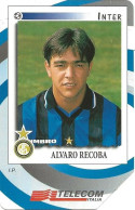 Italy: Telecom Italia - Panini, Alvaro Recoba, Inter - Öff. Werbe-TK