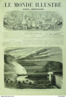 Le Monde Illustré 1868 N°600 Espagne Barcelone Belgique Rochefort Morvan (58) Comte Waleski - 1850 - 1899