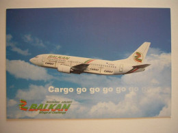 Avion / Airplane / BALKAN - BULGARIAN AIRLINES / Boeing B 737-300 / Airline Issue - 1946-....: Ere Moderne