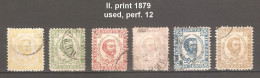 Montenegro ,  || Print 1879-83 Used Perf.12 - Montenegro