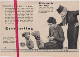 Pub Reclame - Everlasting Wol, Van Engelen & Evers , Heeze - Orig. Knipsel Coupure Tijdschrift Magazine - 1937 - Zonder Classificatie