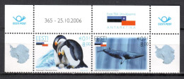 Estonia 2006 / Birds Whales Joint Issue Chile MNH Aves Ballenas Vögel Wale Oiseaux Baleines / Cu21861  34-7 - Sonstige & Ohne Zuordnung