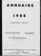 Expedition Polaire - Annuaire -terre Adélie - Iles Australes - 3 Scans - Wissenschaft