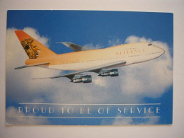 Avion / Airplane / ALLIANCE AIR / Boeing 747 SP / Airline Issue - 1946-....: Era Moderna