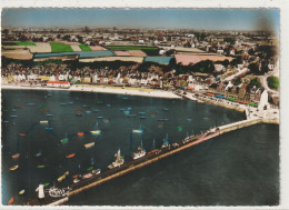 128 DEPT 35 : édit. Cim N° 75-8 : Cancale Vue Aérienne Du Port Et Des Hôtels - Cancale