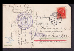 HUNGARY WWII  Polish Camp Postcard R! - Briefe U. Dokumente