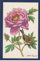 CPA 1 Euro Oiseau Et Fleur Par Calvet Rogniat Non Circulée Prix De Départ 1 Euro - Birds