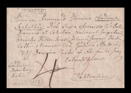 LŐCSE 1820. Nice  Prephilately Cover - ...-1867 Vorphilatelie