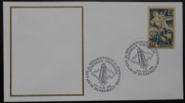 D28 Cachet Temporaire Dunkerque 59 Nord Anniversaire Débarquement En Normandie Dunkerque Forteresse 4 5 Juin 1994 - Commemorative Postmarks