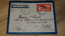 Enveloppe Entier Postal INDOCHINE, Par Avion, Saigon 1937 ......... ..... 240424 ....... CL6-3a - Brieven En Documenten