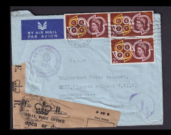 ENGLAND 1961. Interesting Cover To Hungary - Storia Postale