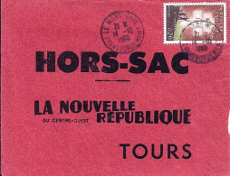 FRANCE N° 1264 S/DEVANT De L. HORS SAC DE LE MANS GARE/14.10.60 - Covers & Documents