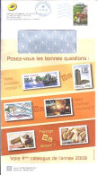 FRANCE N°  ENTIER LA POSTE N° 3896 DELA POSTE 06850A/15.10.08 - Cartas & Documentos