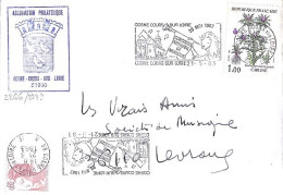 FRANCE N°  2266/2239 S/L DE COSNE COURS S LOIRE/21.5.83 - Cartas & Documentos