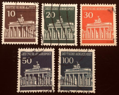 ALEMANIA 1966 - MI 506/10 - Usados