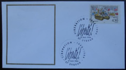 E18 Cachet Temporaire Evreux 27 Eure Libération Liberté 27 Août 1994 - Commemorative Postmarks