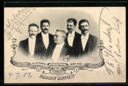 AK Musiker Vom Koschat Quintett-R. Traxler, W. Fournes, Th. Koschat, G. Haan Und Cl. Fochler  - Musica E Musicisti