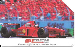 Italy: Telecom Italia - Telecom Italia E Ferrari - Öff. Werbe-TK