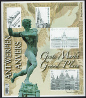 Belgie 2014 - OBP GCD12 (BL219) Ongetand - Antwerpen - B&W Sheetlets, Courtesu Of The Post  [ZN & GC]