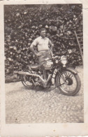 MOTOCICLETTA NORTON  - NORTON MOTORCYCLE  - FOTOGRAFIA  ORIGINALE - Automobiles