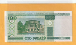 BELARUS . 100 RUBLE  . 2000 . N°  0904469  .  ETAT LUXE  .  2 SCANNES - Wit-Rusland