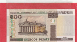 BELARUS . 500 RUBLE  . 2000 . N°  2263707  .  ETAT LUXE  .  2 SCANNES - Belarus