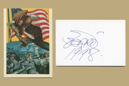 Erro - Icelandic Visual Artist & Painter - Signed Card + Postcard - 1998 - COA - Pintores Y Escultores